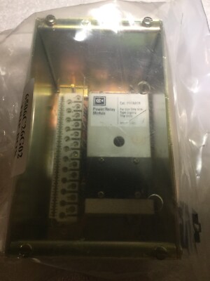 Cutler Hammer Digitrip PRTAATR POWER RELAY MODULE Trip Box 120VAC W/Enclosure