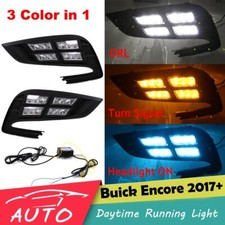Drl Led Fog Lamp For Buick Encore Opel Mokka 2017 Daytime Running Light W Turn