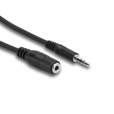 Hosa - MHE-110 - 3.5 mm TRS to 3.5 mm TRS Headphone Extension Cable - 10 ft.