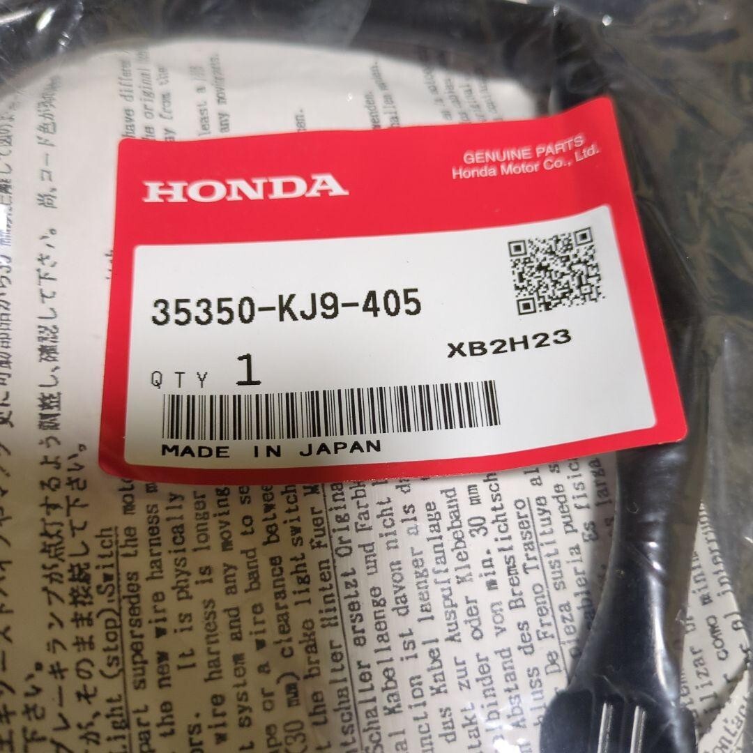 Genuine Honda CB350F CB400F Rear Brake Switch Assy 35350-KJ9-405