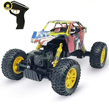 SkyCo Remote Control Monster Truck Crawler for Kids or Adult Rock Climbing Car