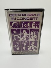 Deep Purple in Concert Volume II Cassette Tape Tested 1980