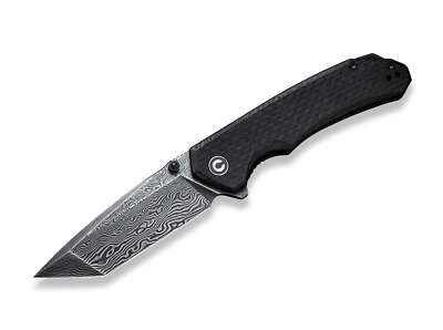 Civivi Brazen Damascus Micarta Black Taschenmesser Damastmesser - 01WE779DAM