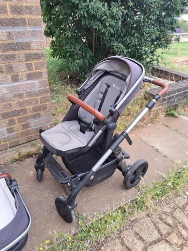 silver cross wave double pram - Picture 3 of 12