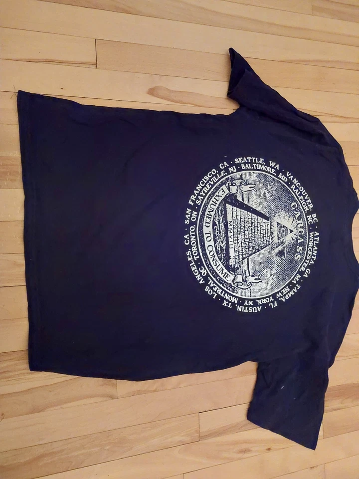 Carcass Exhumed To Consume Shirt Rare Vintage 2006 Xl — 第 3/3 张图片