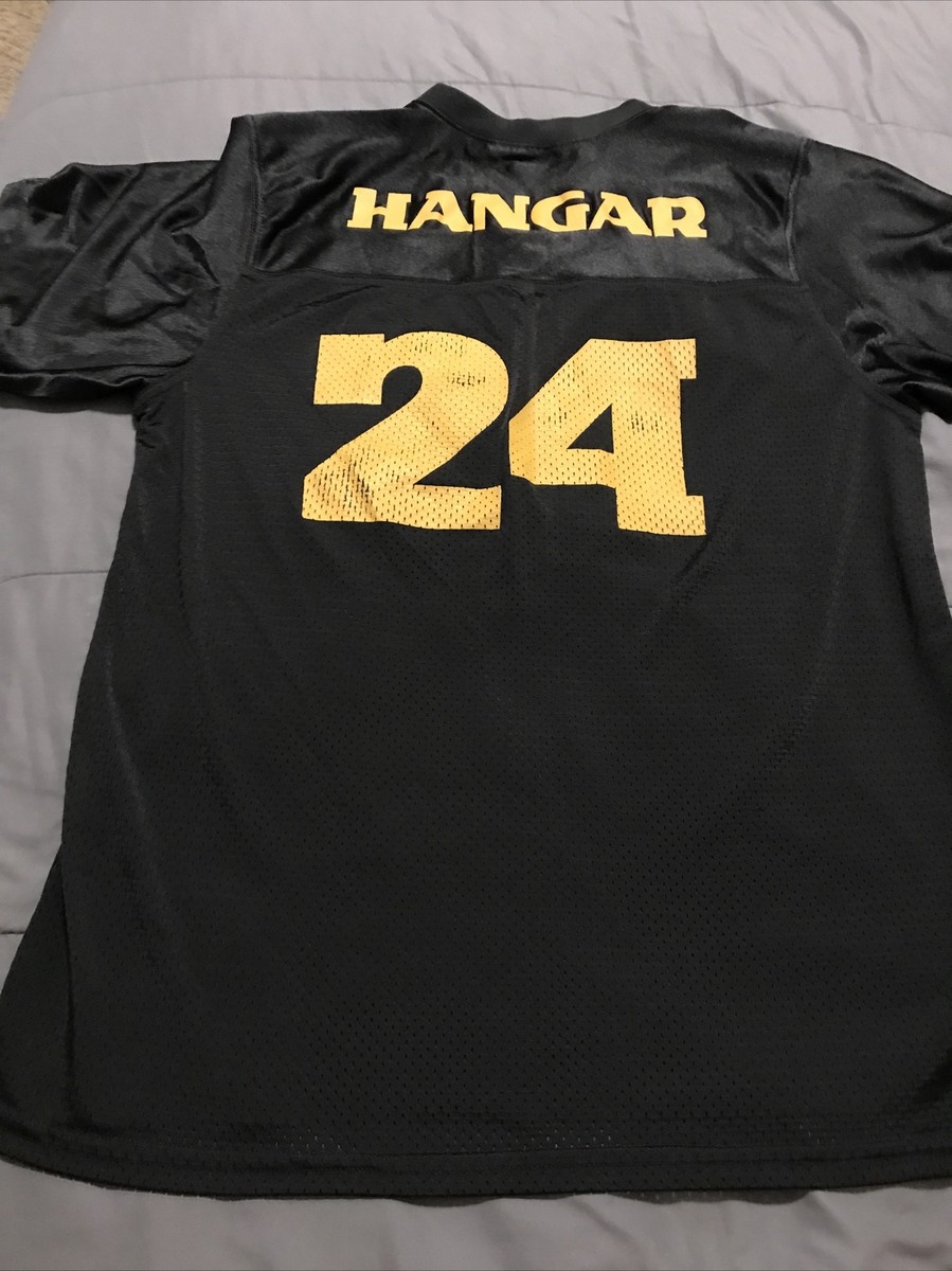 Hangar 24 Craft Beer Athletic Short Sleeve Black V Neck Breezy Shirt Large 42-45 View 2