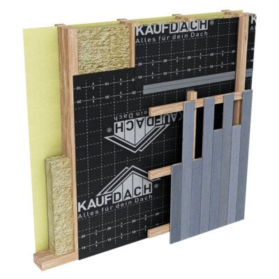 15-75qm KAUFDACH  MAXI 3-lagige Dachmembran Unterdeckbahn Unterspannbahn 140g/m2