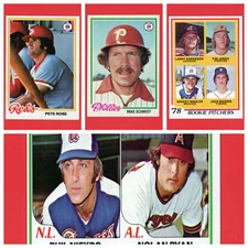 1978 Topps Baseball-Pick your card