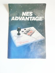 1987 NES ADVANTAGE Controller Manual - MANUAL ONLY VTG