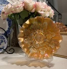 Antique Marigold Millersburg Carnival Glass Bowl