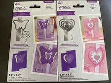 Crafter's Companion Heart and Butterfly Swing Card Dies Bundle