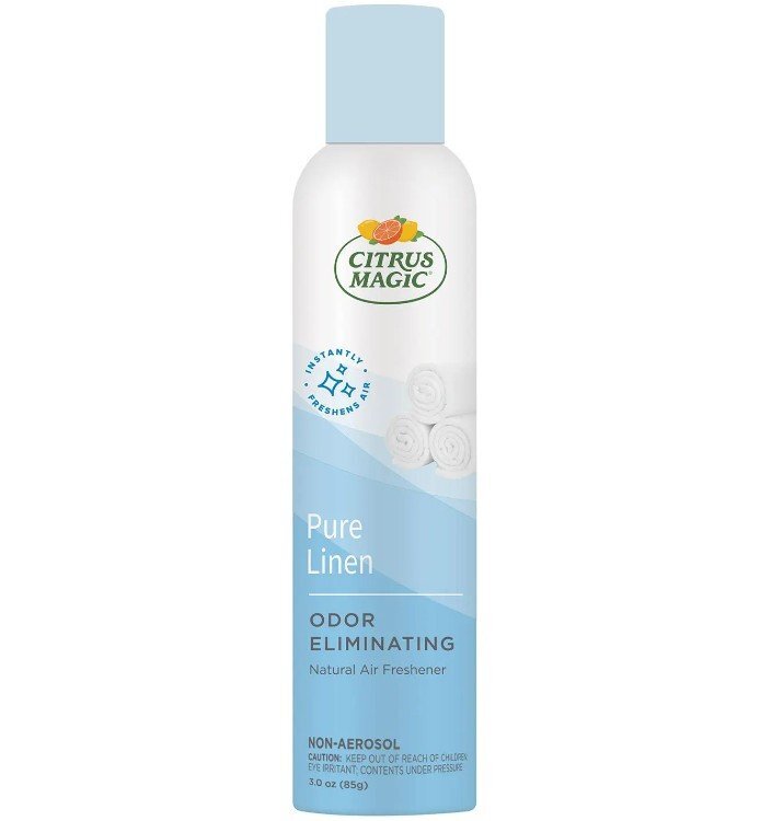 Citrus Magic Citrus Magic Ordor Освежитель воздуха Pure Linen, спрей на 3,5 унции