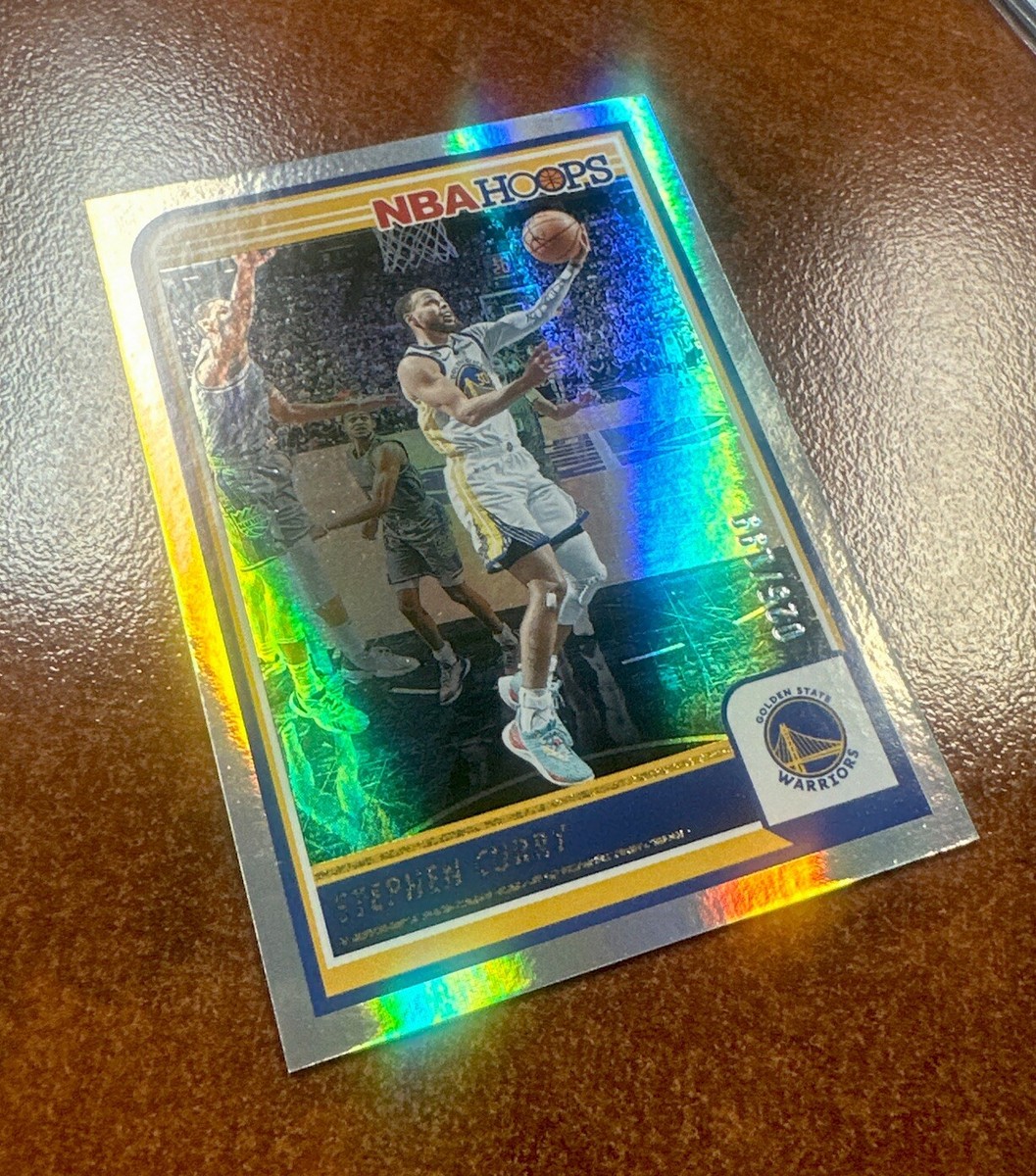 Stephen Curry 2023-24 Panini NBA Hoops /199 Holo SP Golden State 
