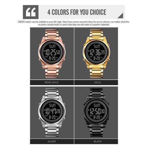 Men's Simple Business Watch Multifunctional Steel Band Watch. Waterpr New A7 - Picture 9 of 28