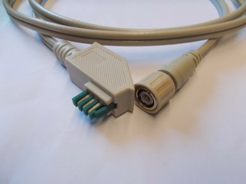 Telefonkabel, TAE Stecker - BNC Stecker, ca. 1,8 m, #K- 228-25 - Bild 1 von 3