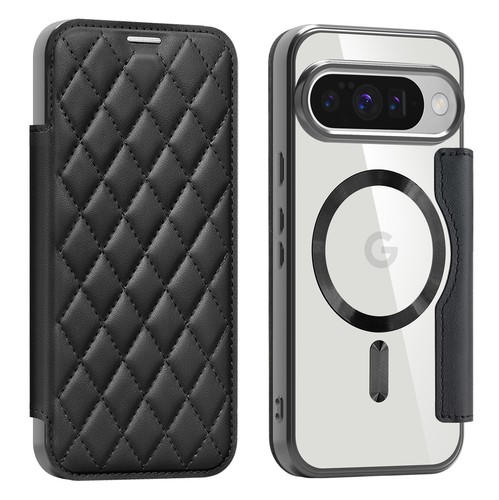 Magnetic Wallet Case for Google Pixel 10 Pro XL/10 Wireless Charging Flip Cover - 第 9/15 張圖片