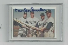 Duke Snider Autographed 1979 TCMA Baseball History Series Dodger Power #43