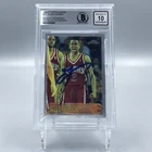 Allen Iverson Signed 1996-97 Topps Chrome #171 Rookie Card Beckett BAS 10 Auto