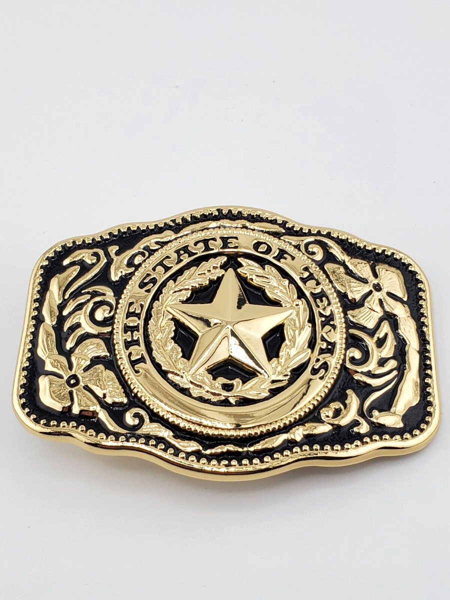 Western Style Texas Star Cowboys / Cowgirls Rodeo Belt  display picture 2