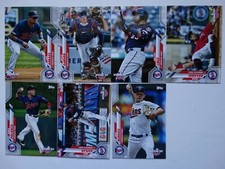 2020 Topps Opening Day Minnesota Twins Base Team Set of 7 Baseball Cards