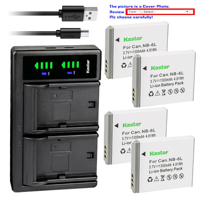 Kastar Battery LTD2 Charger for Minolta MND20 44 MP Ultra HD Digital Camera