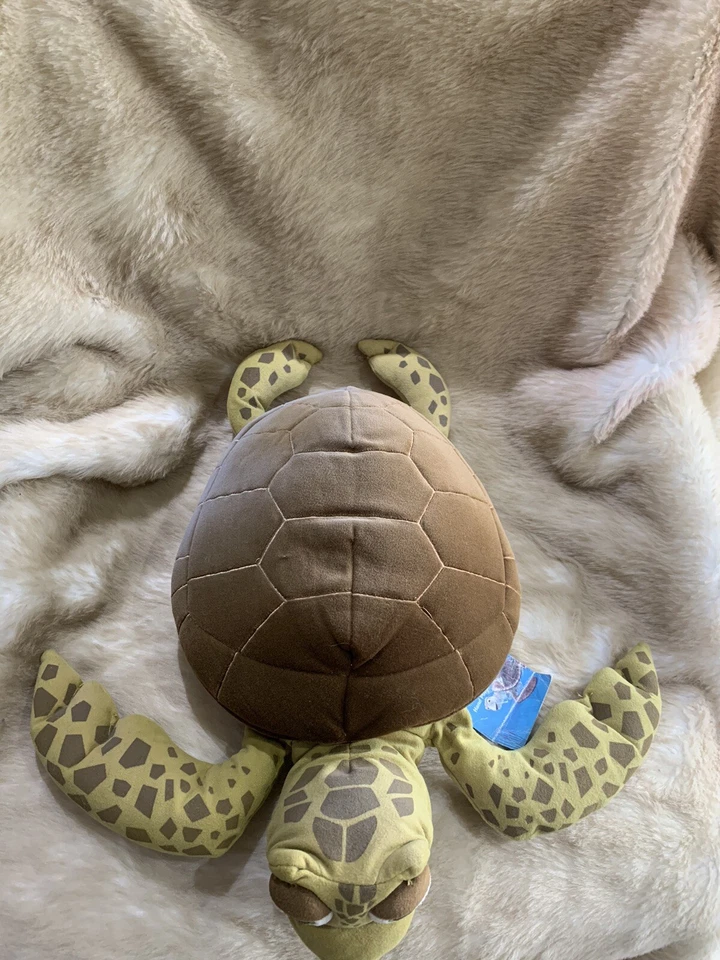 Disney Store Rare Finding Nemo 17”Crush Sea Turtle Plush Hand Puppet ~ Pls Read - Image 2 of 4