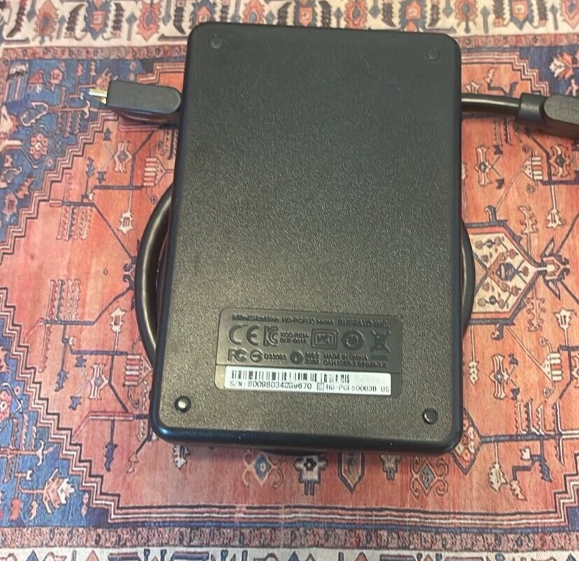 Buffalo Mini Station Portable HD-PCFU3 series USB 3.0 500GB SSHD Hard Drive - Image 4 of 4