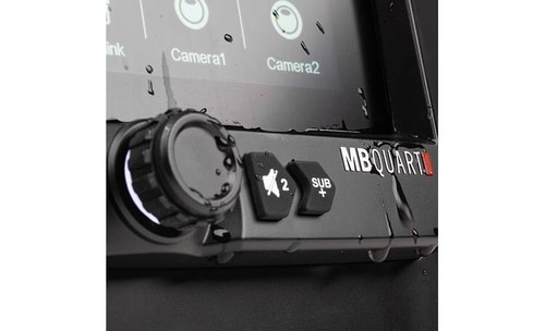 MB Quart GMR7V1 2-zone marine digital media receiver with Bluetooth® and CarPlay - Picture 2 of 3