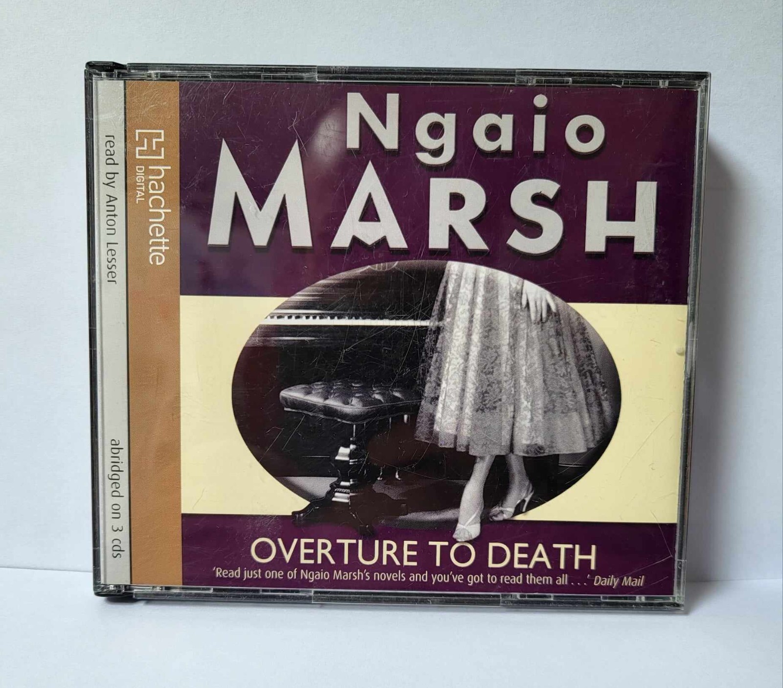 Overture To Death by Ngaio Marsh- 3 CD Audio Book Audiobook 164