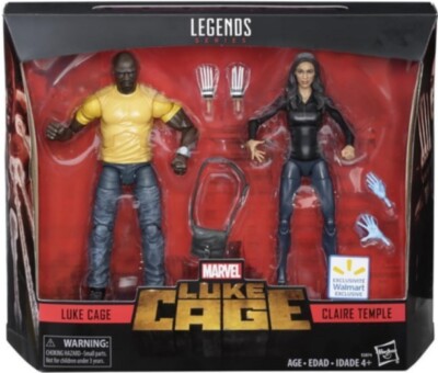 Hasbro Marvel Legends Series LUKE CAGE & CLAIRE TEMPELTON 2er Set 15 cm Neu
