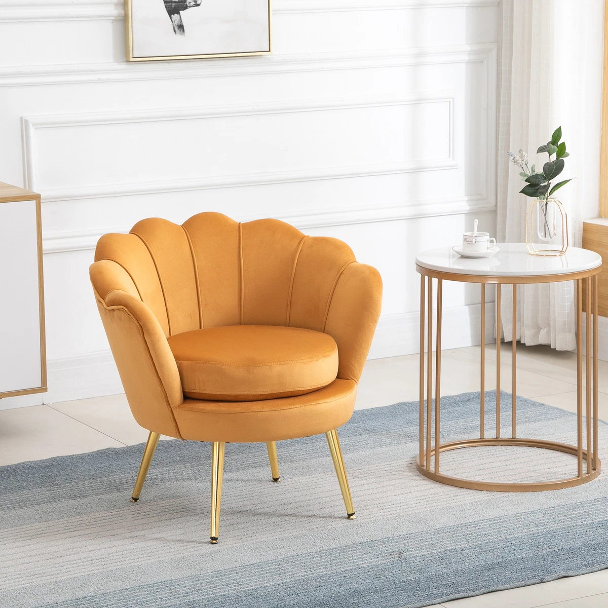 Mustard gold accent chair new arrivals