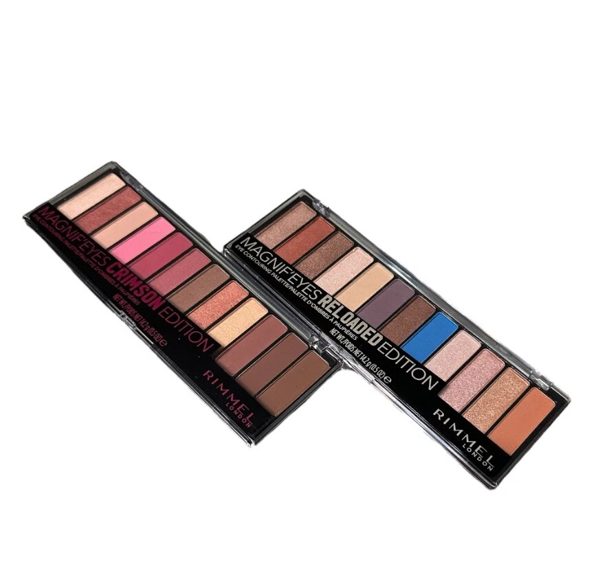 RIMMEL London Magnif'eyes Eyeshadow Palettes- CRIMSON & RELOADED EDITION - Image 3 of 4