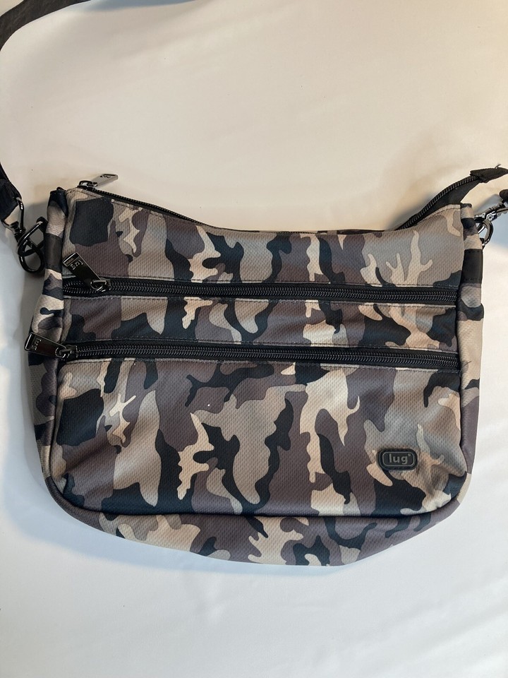 Lug Medium Crossbody Slider Fs Camo Midnight Black Bag eBay