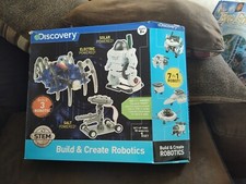 NEW Robotics Build and Create 3 Robots by Discovery