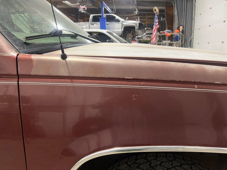 1995 - 1999 Chevy CT1500 Passenger RH Right Copper Metallic-69U Fender Foto 2 de 4