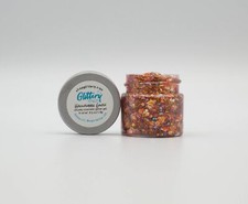 Halloween Glow-Glittery- Chunky Glitter Gel-Festival glitter .65oz  Costume mak