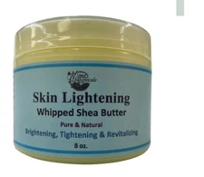Skin Lightening Whipped Shea Butter 8oz by Mine Botanicals