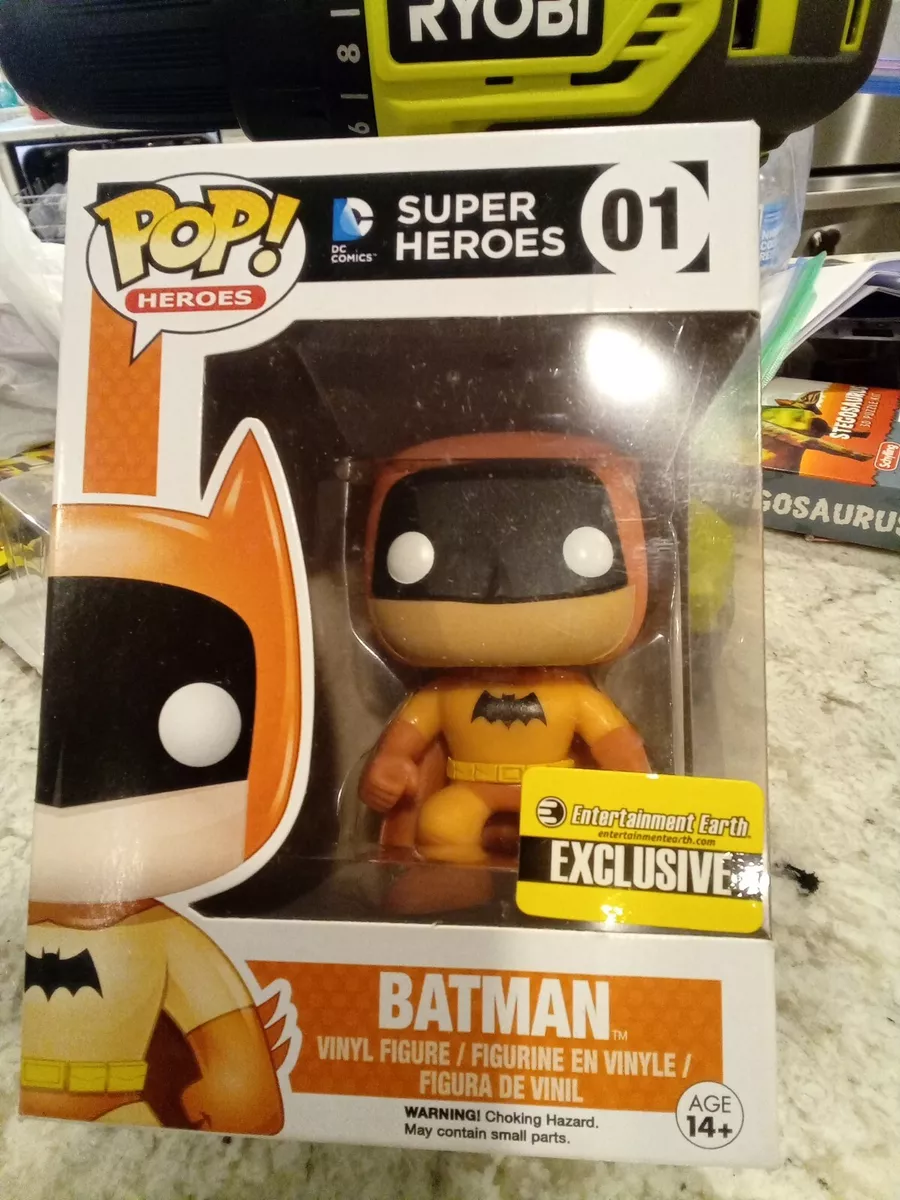 Orange batman funko pop new arrivals