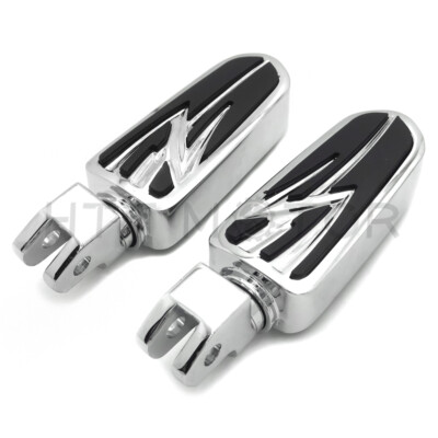 Lightning Footpegs For Yamaha V-Star 1100 650 Custom Stryker V-Max Virago Bolt