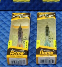Acme Tackle Co. Hyper-Glide 2" Hard Jig Bait HG5 UV Glow CHOOSE YOUR COLOR!