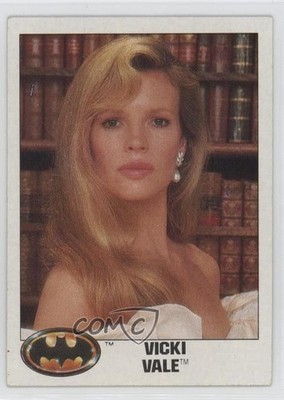 1989 Topps Batman Vicki Vale Kim Basinger #6 12gr
