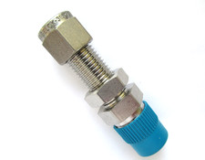 New Swagelok 1/4" Male NPT x1/4" Tube Bulkhead Union Pipe Fitting Connector S.S.