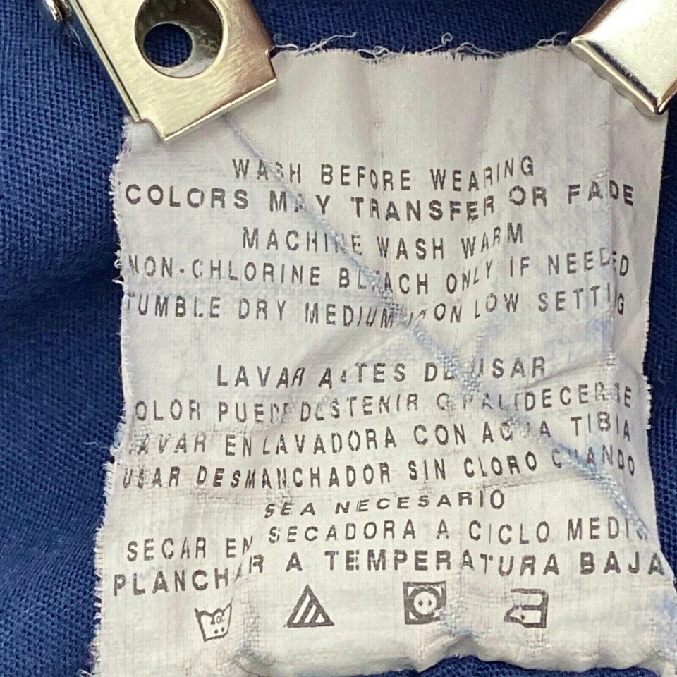 Pantalones Médicos ScrubZone Azul Sólido Parte Inferior Talla Pequeña S Alto Foto 4 de 4