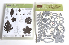 Stampin' Up BOTANICAL BLOOMS Stamps BOTANICAL BUILDER Dies TROPICAL FLOWERS