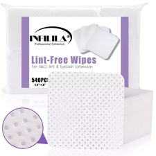 Lint-Free Nail Wipes - 540PCS Super Absorbent Soft Pads for Nail Polish Removal