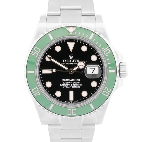 2024 PAPERS Rolex Submariner Date KERMIT GREEN Steel 41mm 126610 LV Watch BOX