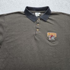 Pittsburgh Pirates MLB Baseball Dynasty Men's XL Black Tan Short Sleeve Polo
