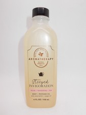 Bath  Body Works Steeped Invigoration Rose tangerine tea Massage  Body Oil NEW
