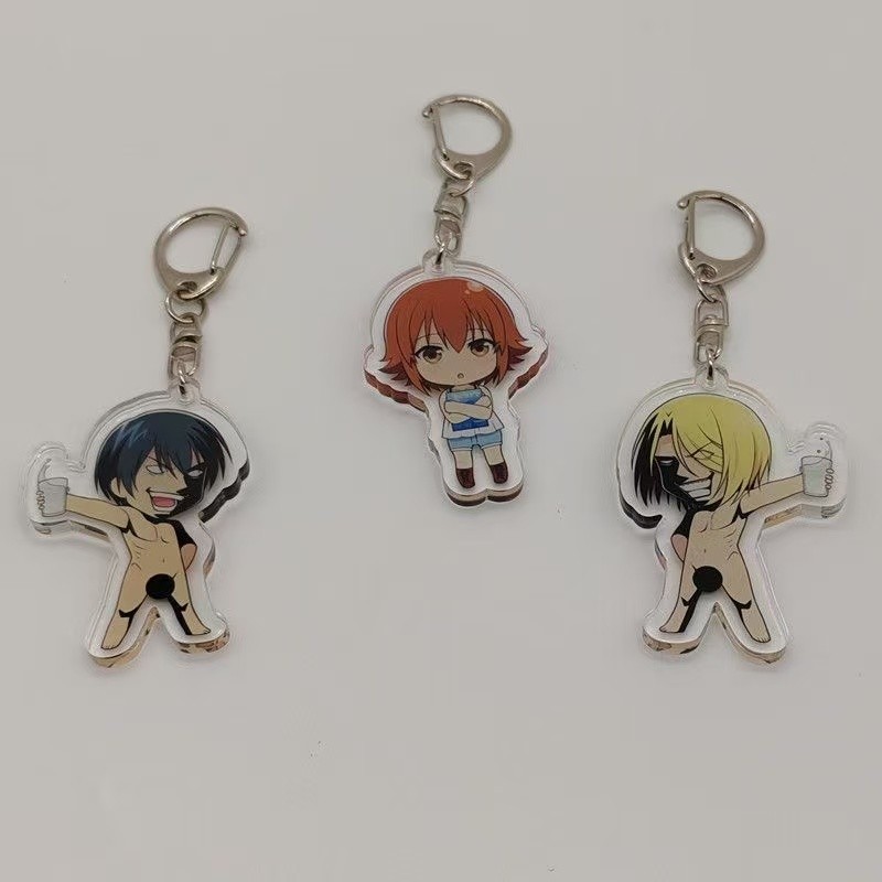 Anime Grand Blue Dreaming Iori Kitahara Kōhei Imamura Acrílico Llavero Colgante