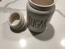 RAE DUNN BY MAGENTA SUGAR Canister 213 Artisan Collection Coffee Bar 9  x4  